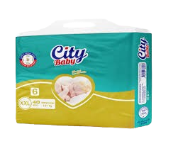 حفاضات سيتى بيبى مقاس 6