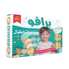 حفاضات برافو مقاس 7 36 ق