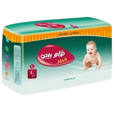 حفاضات هالو بيبى مقاس 4 40 ق
