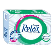 حفاضات كبار السن ريلاكس وسط 24 ق